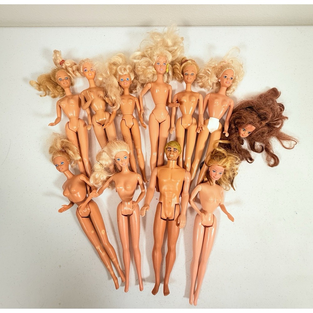 Vintage Barbie Ken Jazzy Skipper Doll Lot 10 Hong Kong Philippines Mattel First